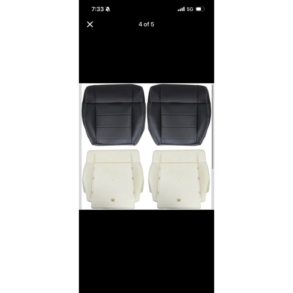 For 1996-2002 Toyota 4Runner Both Side Leather Seat Cover Oak Tan & Foam Cushion